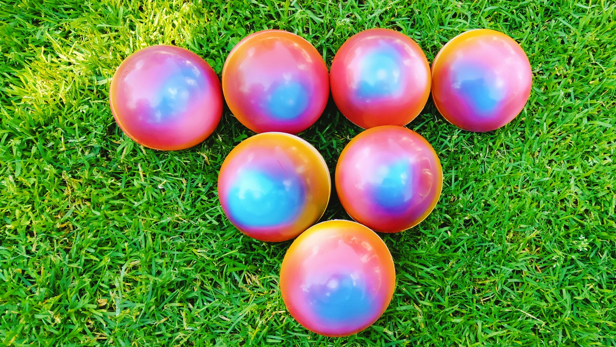 Piłki Ø10 cm (abstrakcja) - obrazek 2