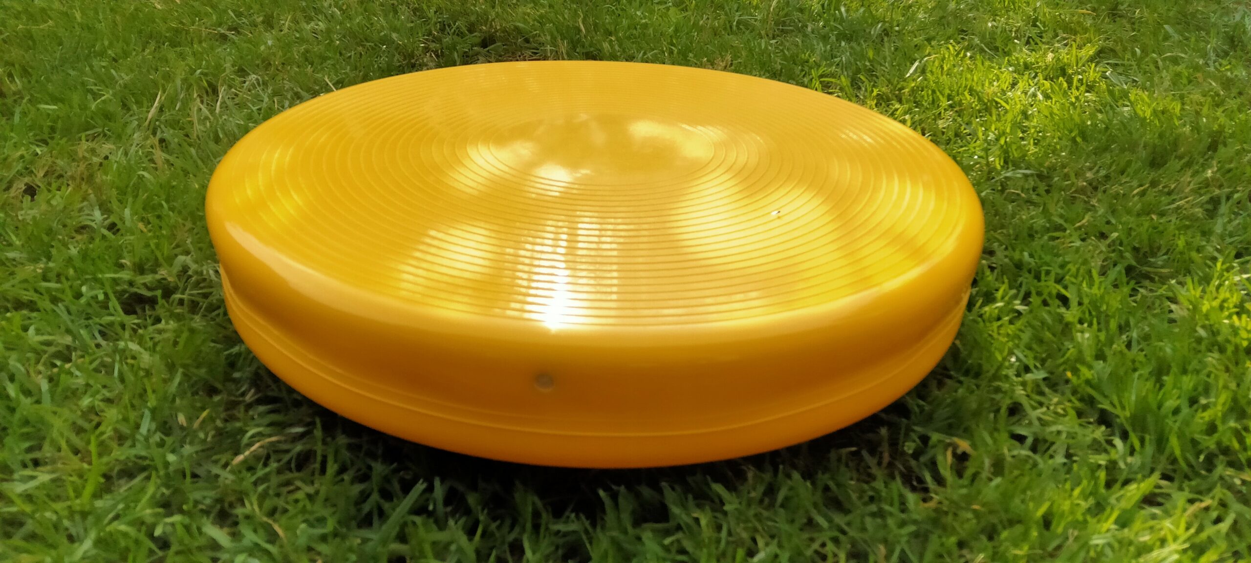 Poduszka sensoryczna Ø33 cm (żółta) - obrazek 3