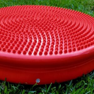 Poduszka sensoryczna Ø33 cm (czerwona)