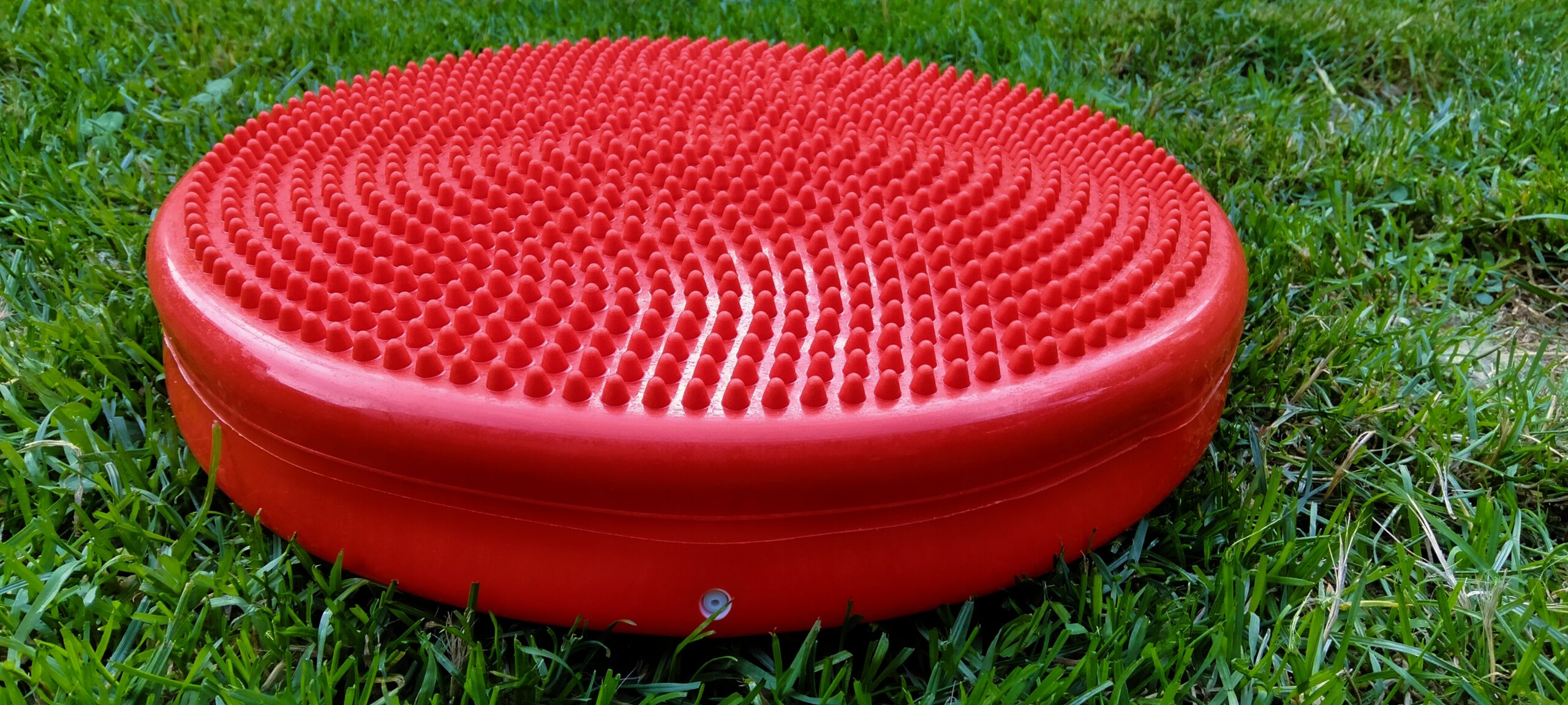 Poduszka sensoryczna Ø33 cm (czerwona)