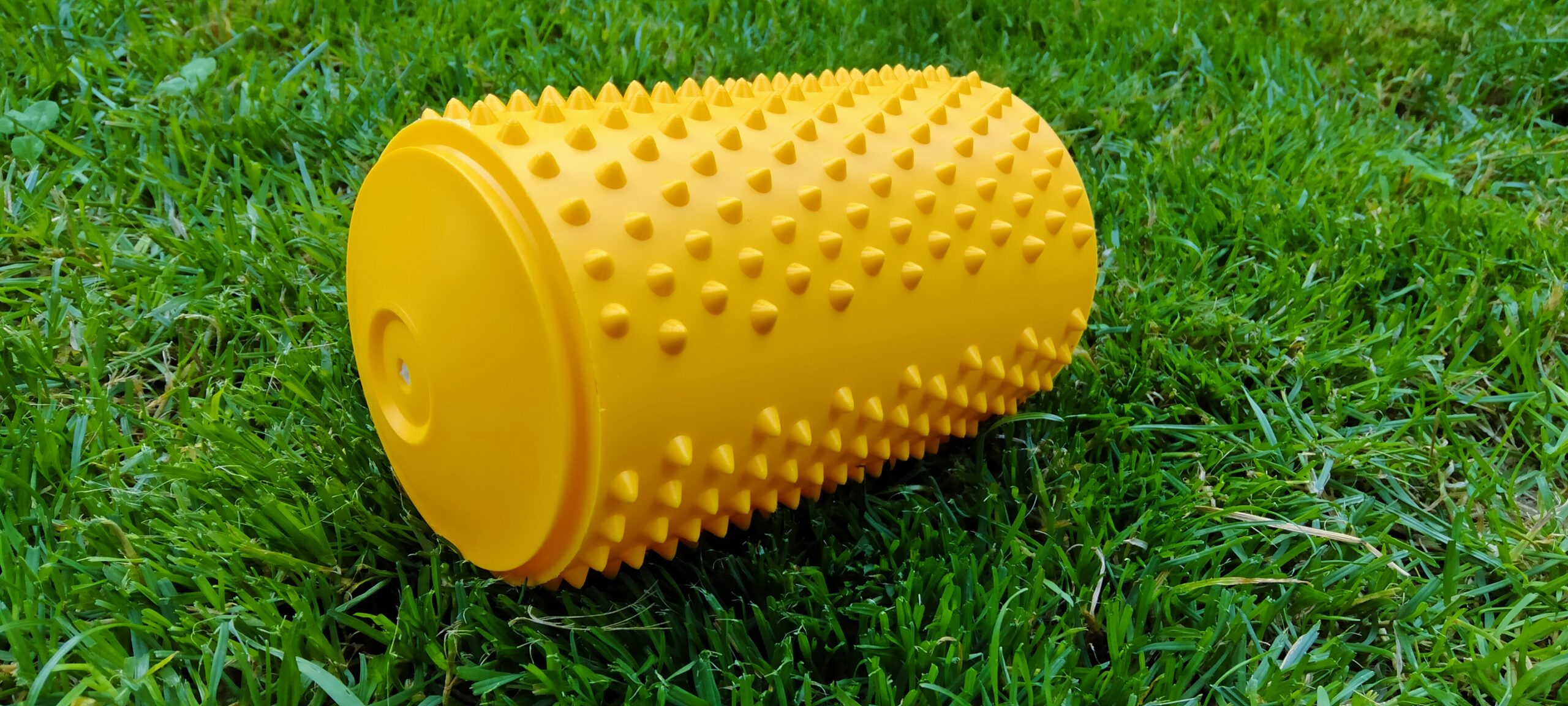 Wałek sensoryczny Ø10 cm (żółty) - obrazek 2