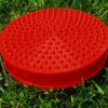 Poduszka sensoryczna Ø14 cm (czerwona) - obrazek 5