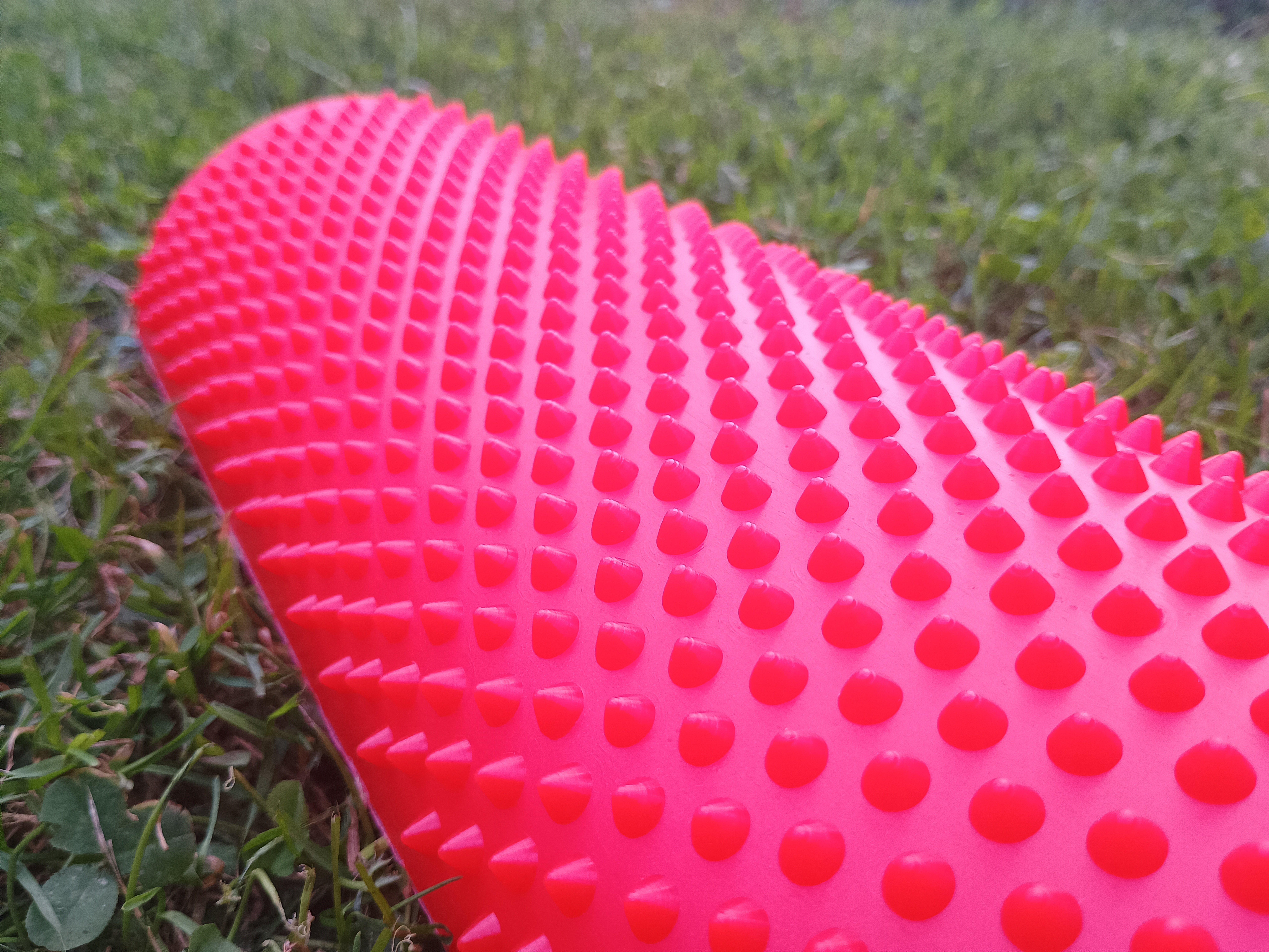 Półwałek sensoryczny MINI (czerwony) - obrazek 3